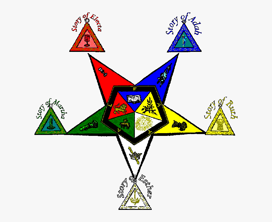 About The Order Of The - Order Of The Eastern Star, Transparent Clipart