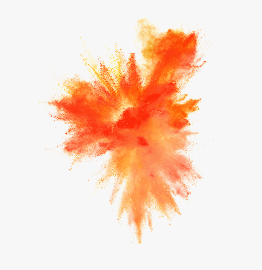 Dust Polvo Explosion Explosión Blast Nube Cloud Bomb - Orange Smoke
