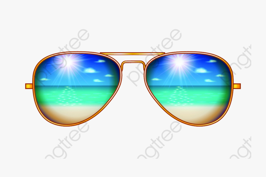 Sunglasses Clipart Aviator - Sunglass Png For Picsart, Transparent Clipart