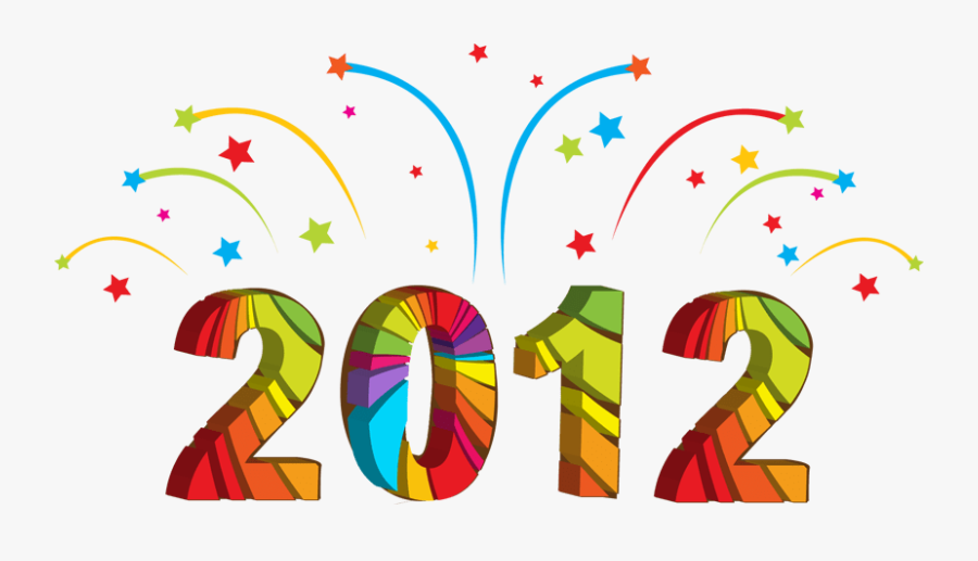 Thumb Image - Happy New Year 2012, Transparent Clipart