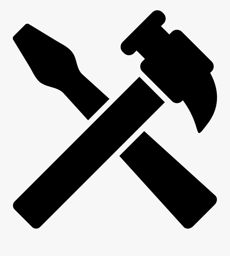 Tools Clipart Screwdriver - Hammer Icons, Transparent Clipart