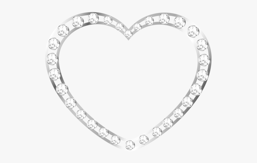 Gold Diamond Heart Png, Transparent Clipart