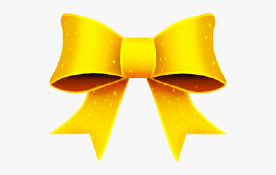 Yellow Ribbon Free Clipart Download - Transparent Background Pink Bow Png, Transparent Clipart