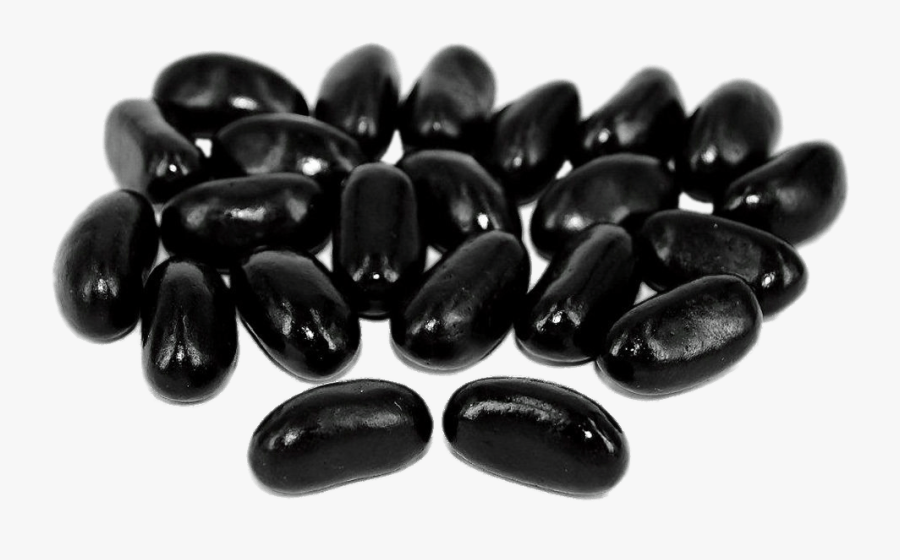 Black Jellybeans - Clipart Black Jelly Beans , Free Transparent Clipart
