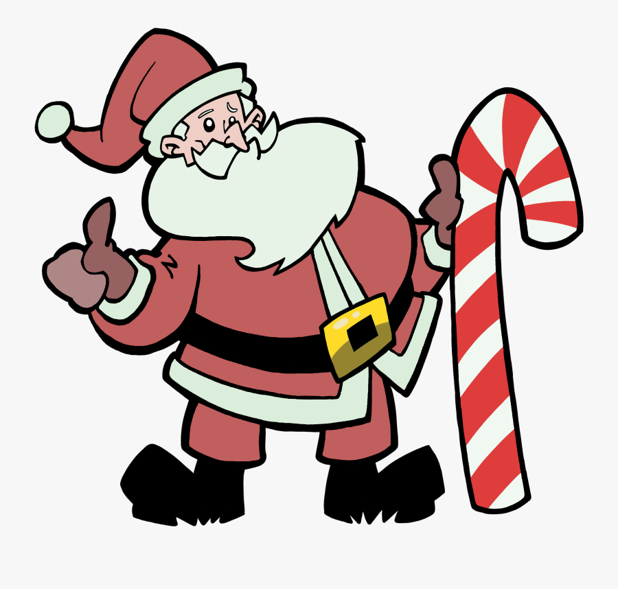Santa - Cartoon - Cartoon, Transparent Clipart