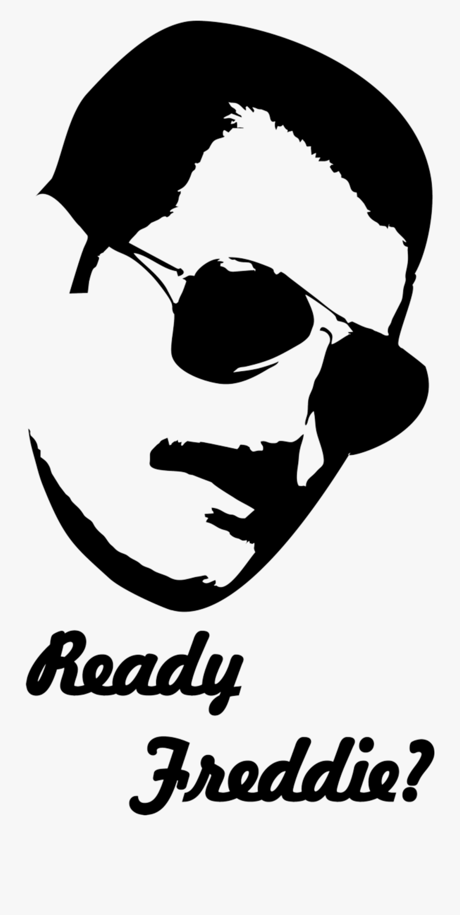 Transparent Heisenberg Clipart Freddie Mercury Pumpkin Stencil Free