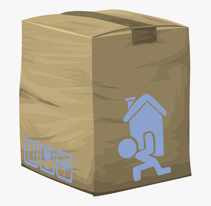 Box,package Delivery,packaging And Labeling - Caixa Entrega Png, Transparent Clipart