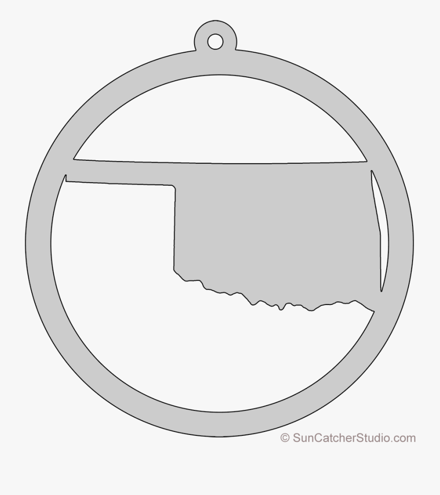 Map Printable State Shape - Circle, Transparent Clipart