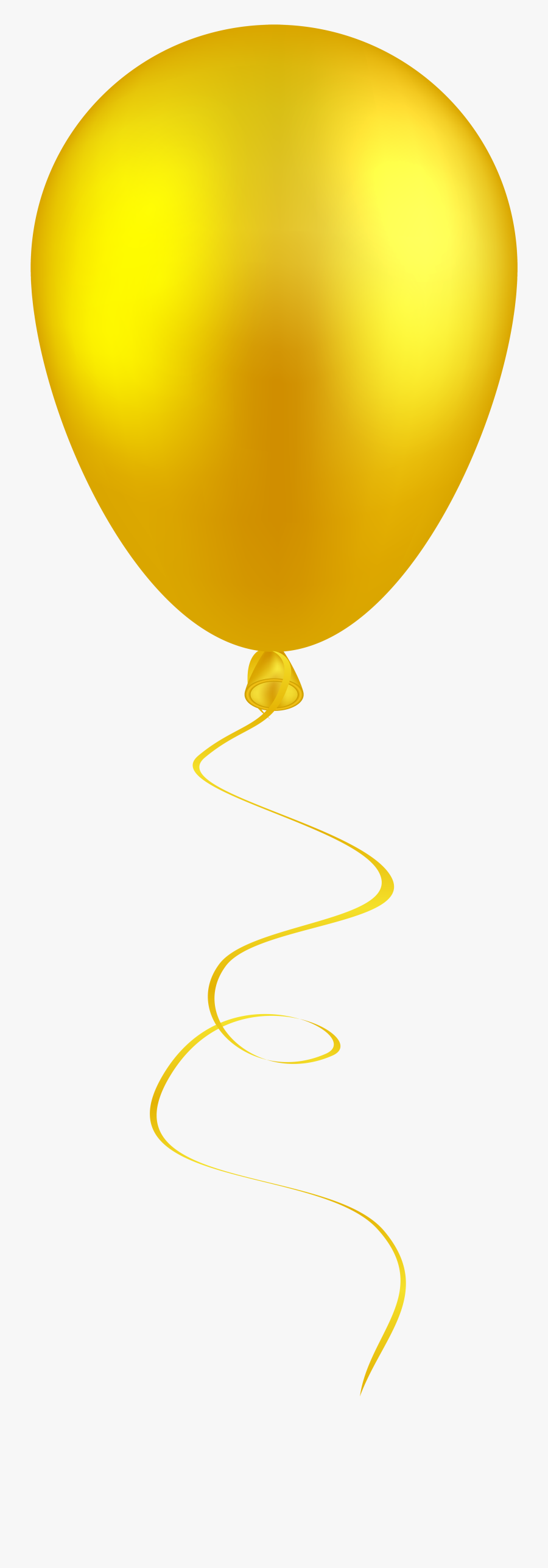 Yellow Gold Balloon Png , Free Transparent Clipart - ClipartKey