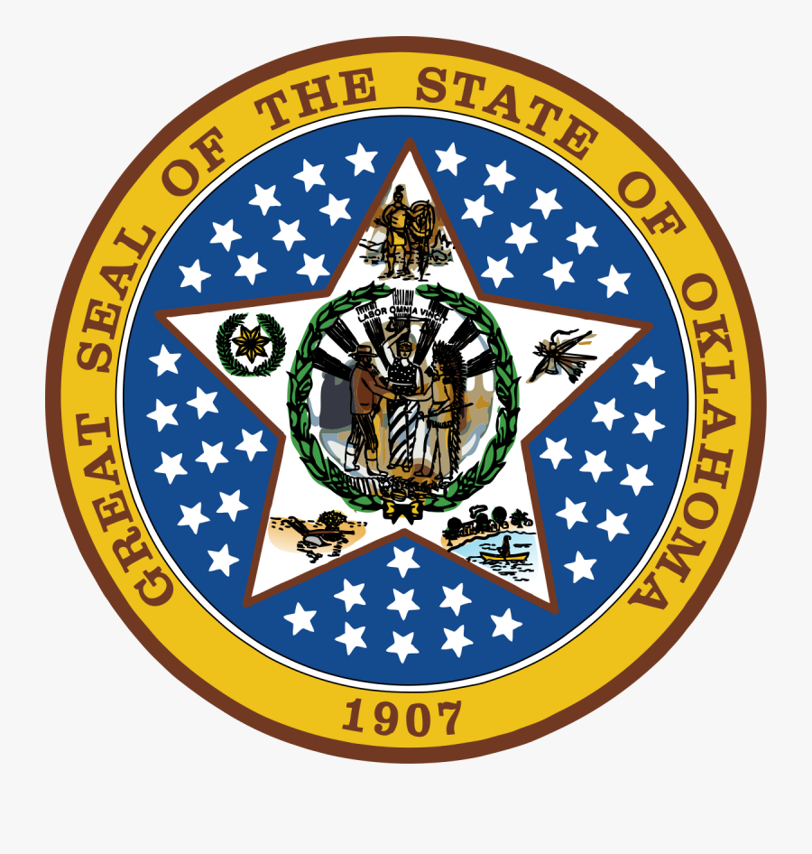 Oklahoma Seal, Transparent Clipart