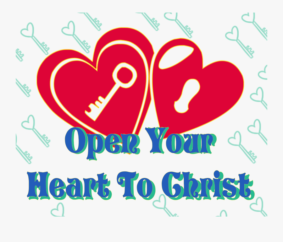 Christian Images In My Treasure Box - Open Your Heart To Christ, Transparent Clipart