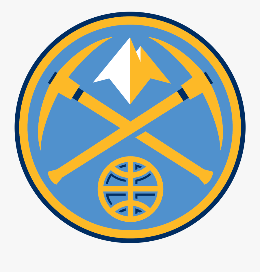 City San Thunder Oklahoma Denver Antonio Nuggets - Denver Nuggets Logo 2017, Transparent Clipart