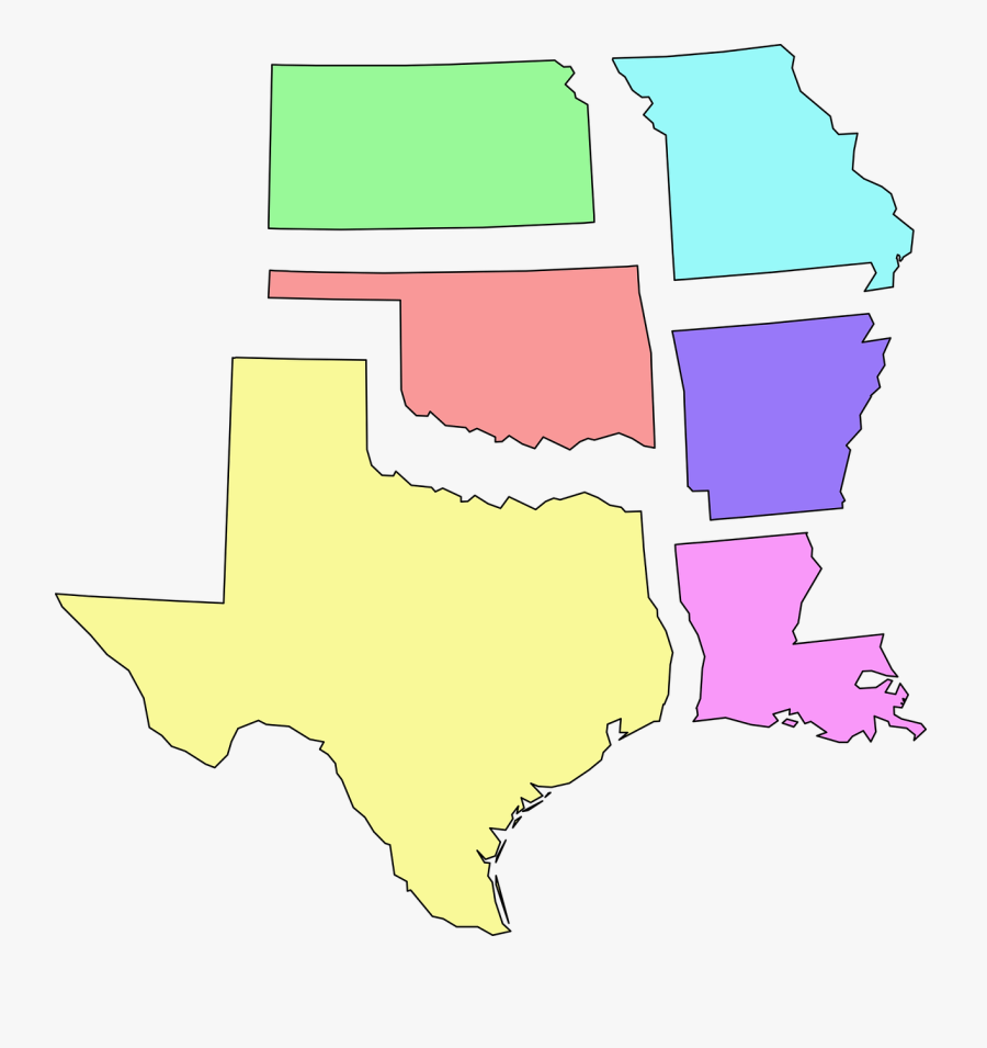 Usa, States, South Central, Map, Texas, Oklahoma - Battle Of San Patricio Map, Transparent Clipart