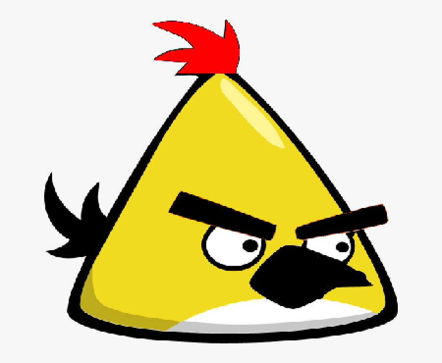 Peeps Clipart File - Angry Birds Chuck Png, Transparent Clipart