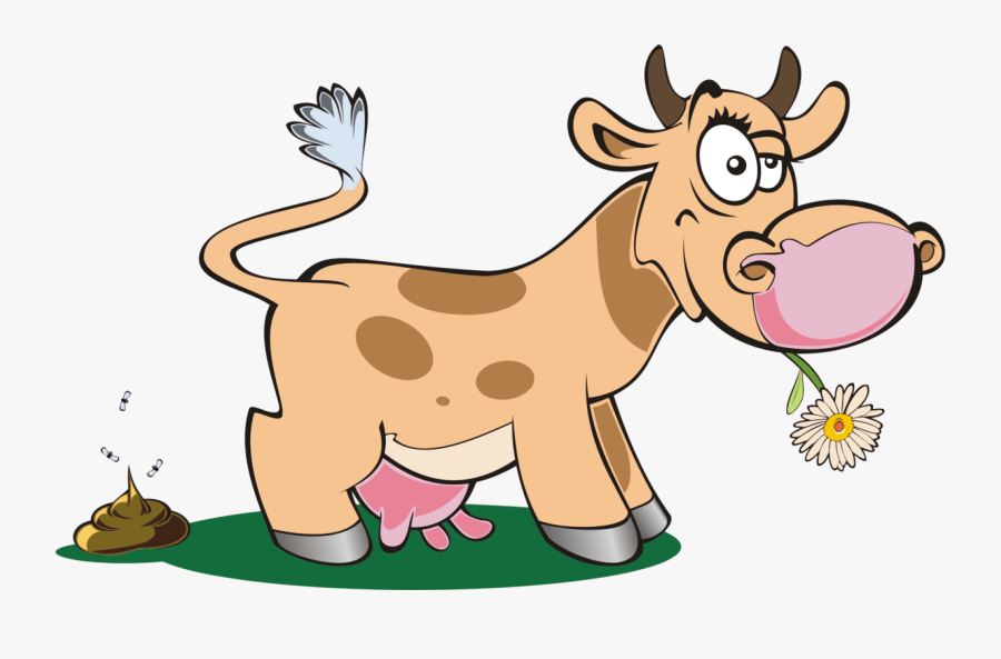Dairy Cow,wildlife,pack Animal - Cute Animals Animals In Daisies Png, Transparent Clipart