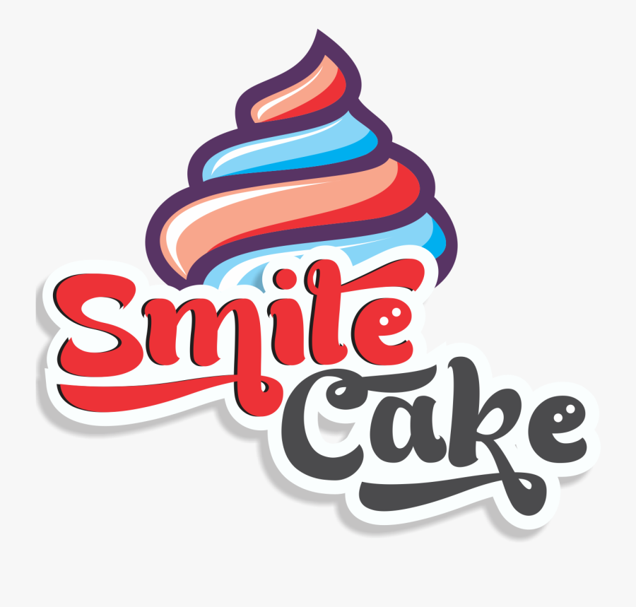 Smile Cake Shop Logo - Logotype Cupcake, Transparent Clipart