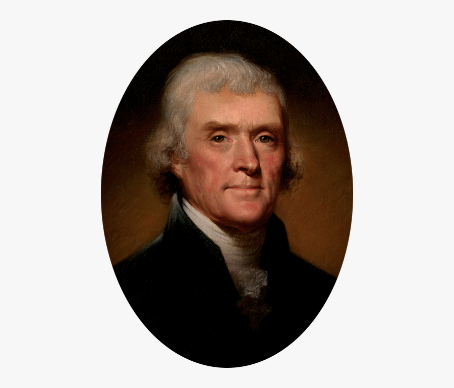 Thomas Jefferson United States Declaration Of Independence - Thomas Jefferson, Transparent Clipart