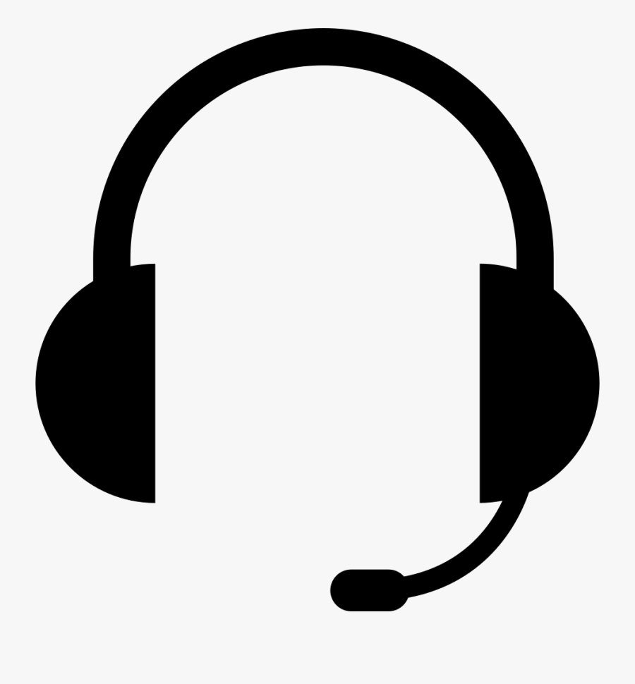 Transparent Headphones Clipart Png - Gaming Headset Silhouette , Free