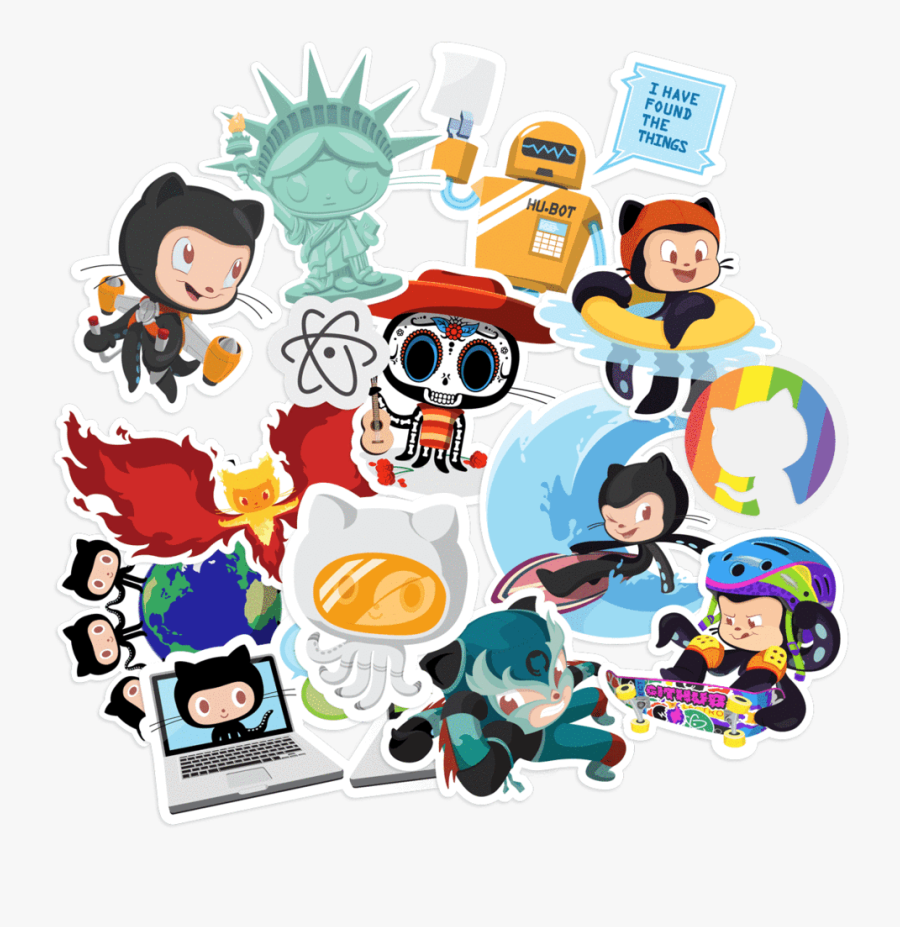 Clip Art Github Sticker, Transparent Clipart