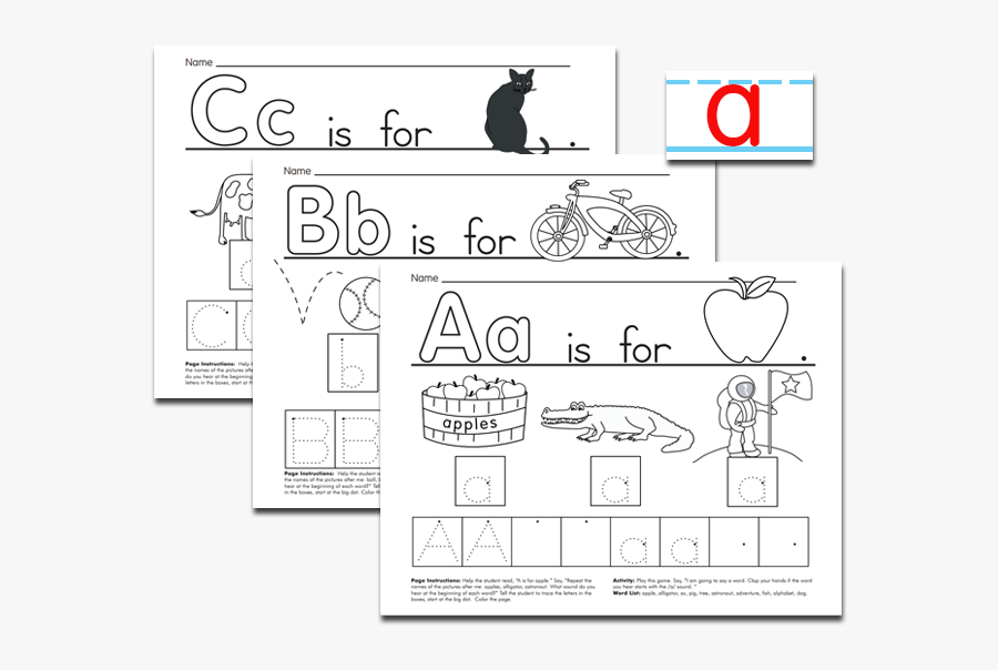 Literacy Clipart Alphabet Block - Worksheets For Kindergarten , Free ...