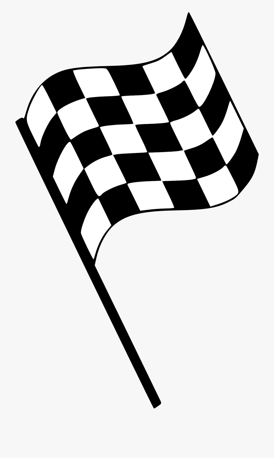 Finish Line Flag Clipart - Finish Line Flag Png, Transparent Clipart