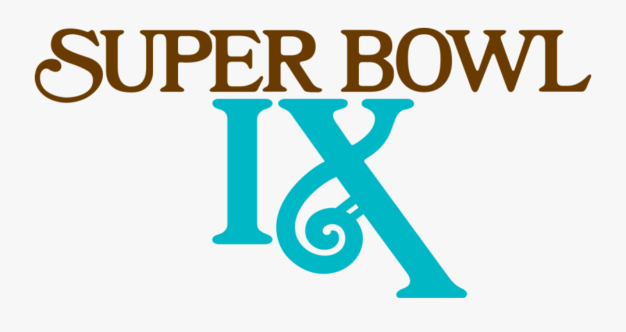 Super Bowl Ix - Super Bowl 9 Logo, Transparent Clipart