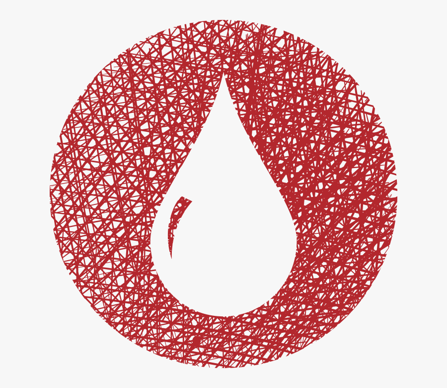 Transparent Blood Bank Clipart - Hemophilia Blood Drop, Transparent Clipart