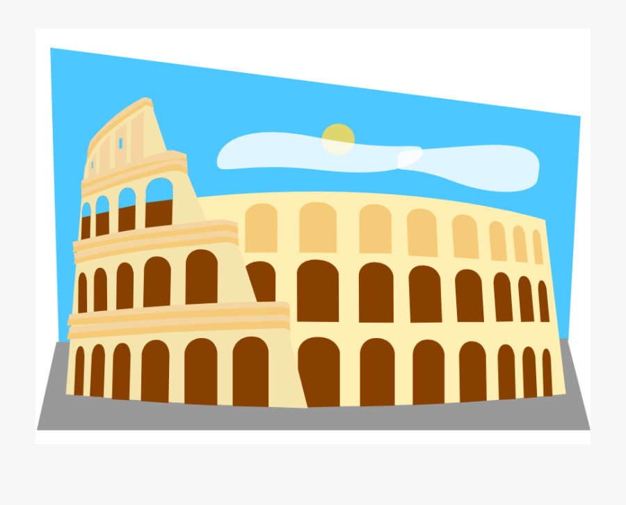 Roman Colosseum - Roman Colosseum Clipart, Transparent Clipart