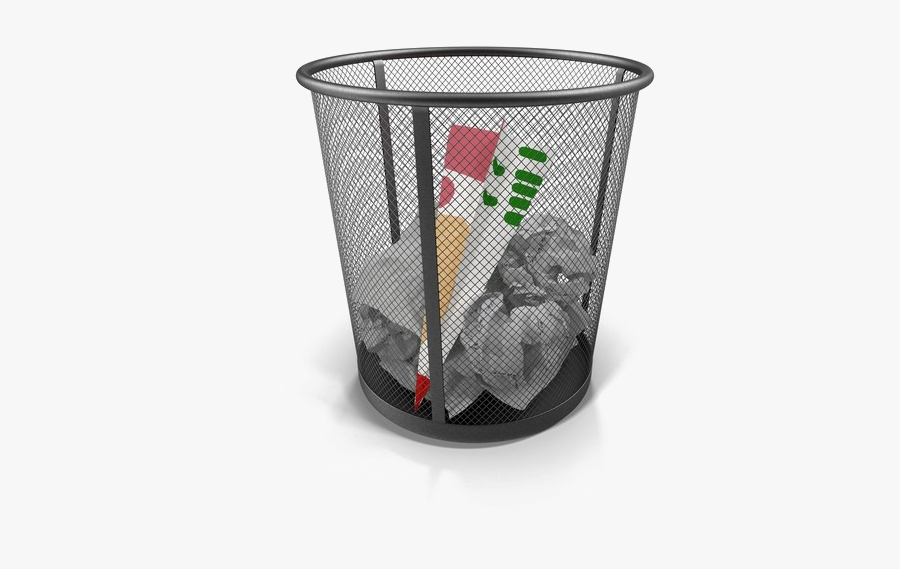 Waste Basket Png Pic - Waste Paper Bin Png, Transparent Clipart