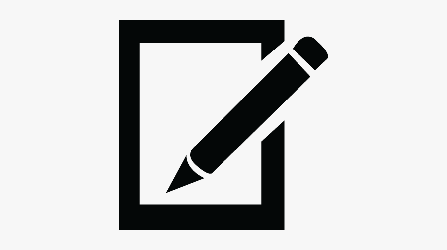 Write Down Icon Png, Transparent Clipart