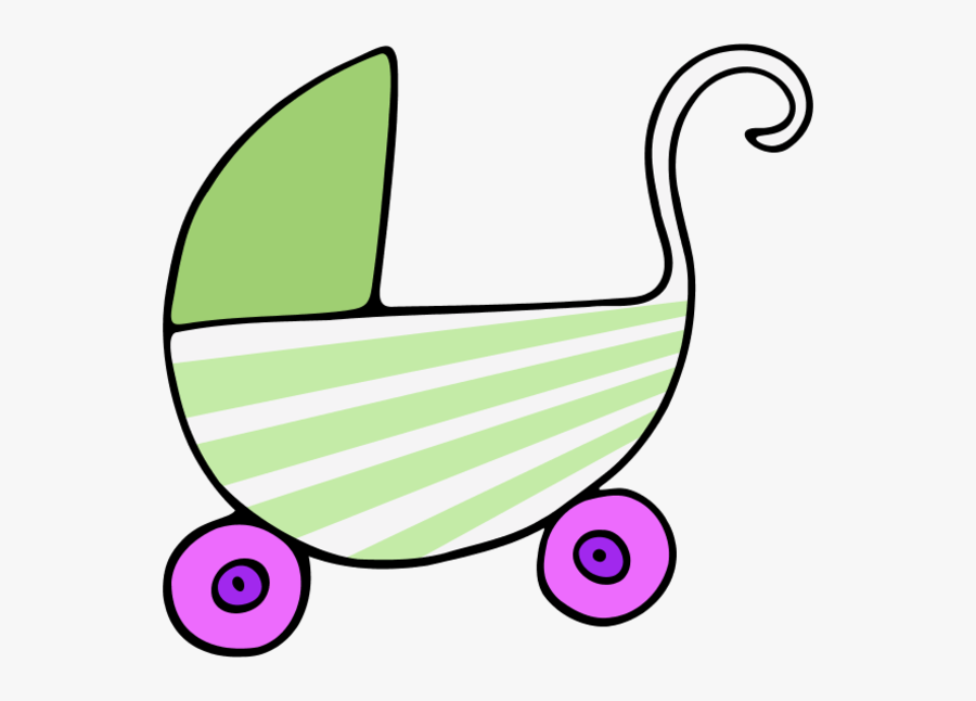 Variation - Clipart - Baby Stroller Clip Art Transparent, Transparent Clipart