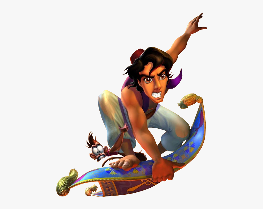 Aladdin Clip Art - Aladdin On Magic Carpet Png, Transparent Clipart