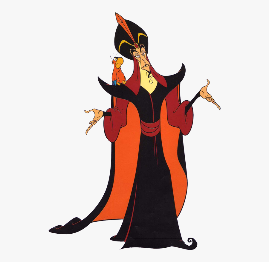 Aladdin The Return Of Jafar Hat Wizard Cosplay Costume - Disney Villains Jafar, Transparent Clipart