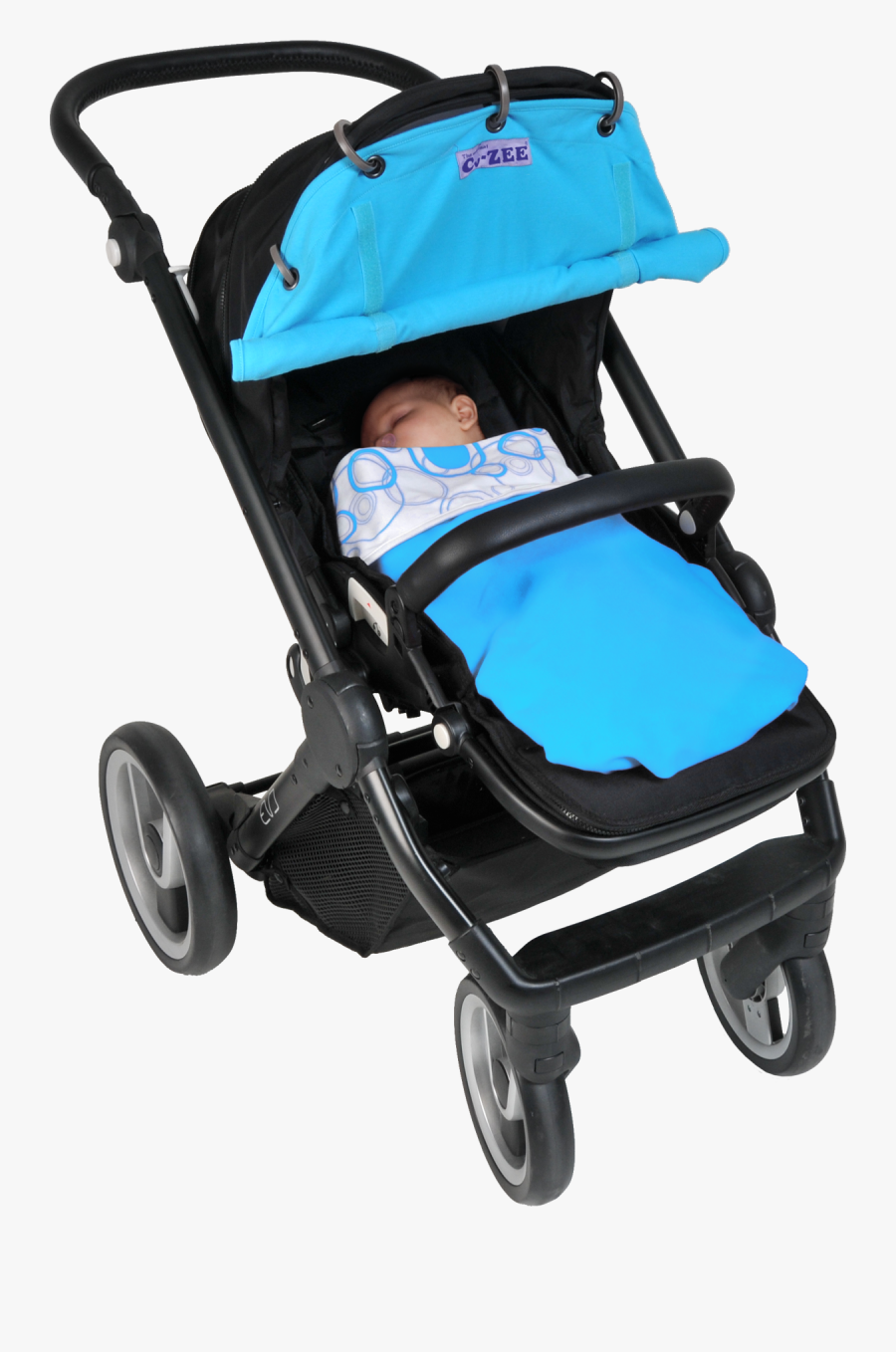 Baby In Stroller Png, Transparent Clipart