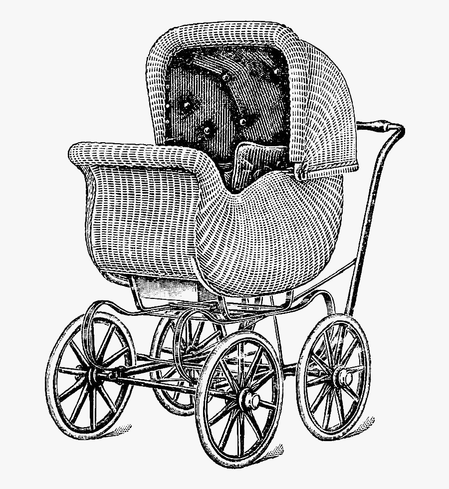 Baby Carriage, Transparent Clipart