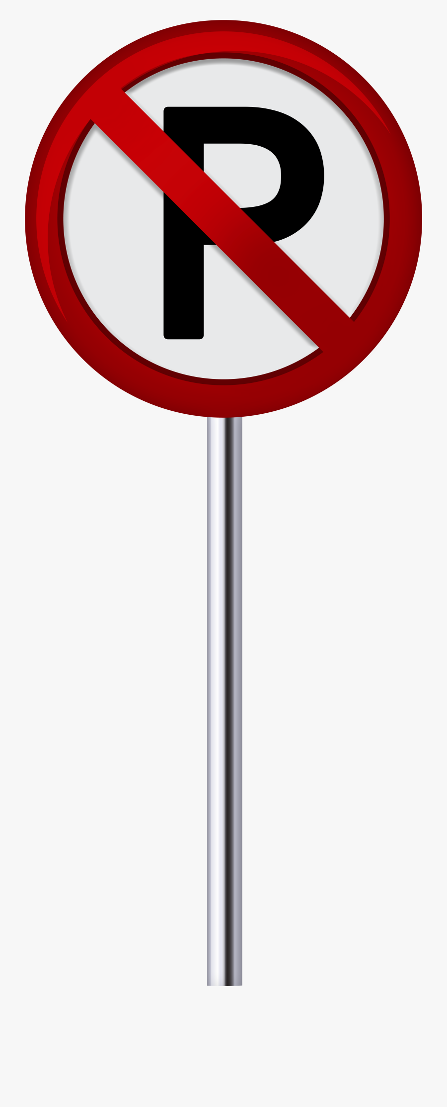 No Parking Sign Png, Transparent Clipart