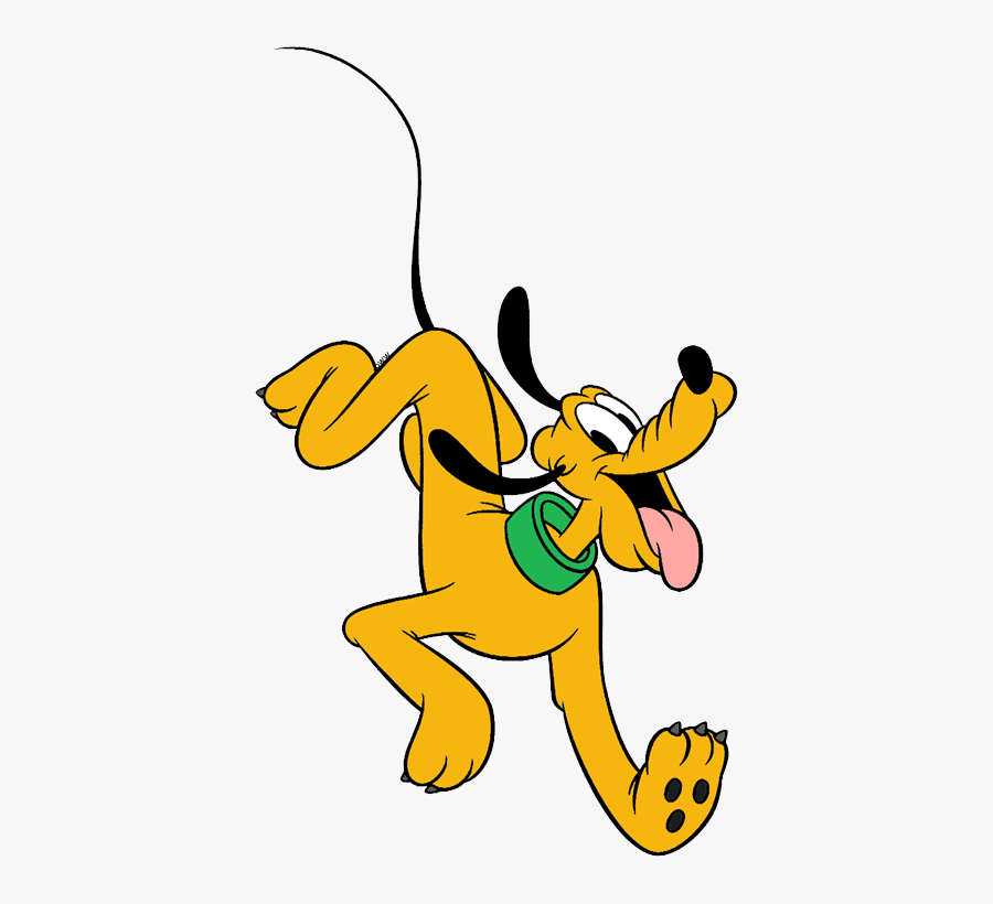 Pluto Running, Transparent Clipart