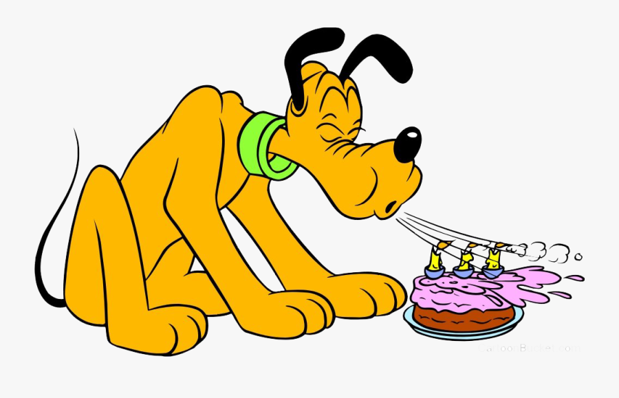 Pluto Png Transparent - Disney Pluto Happy Birthday, Transparent Clipart