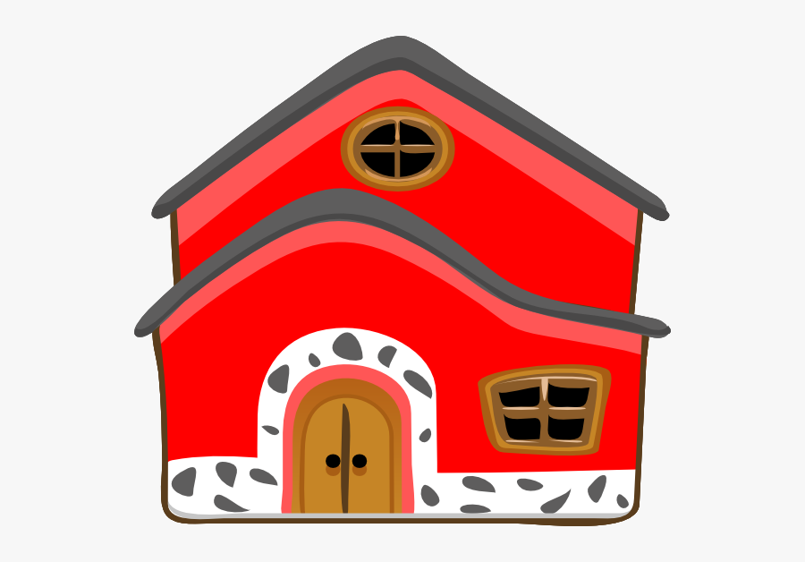Red House Cliparts - Green House, Transparent Clipart