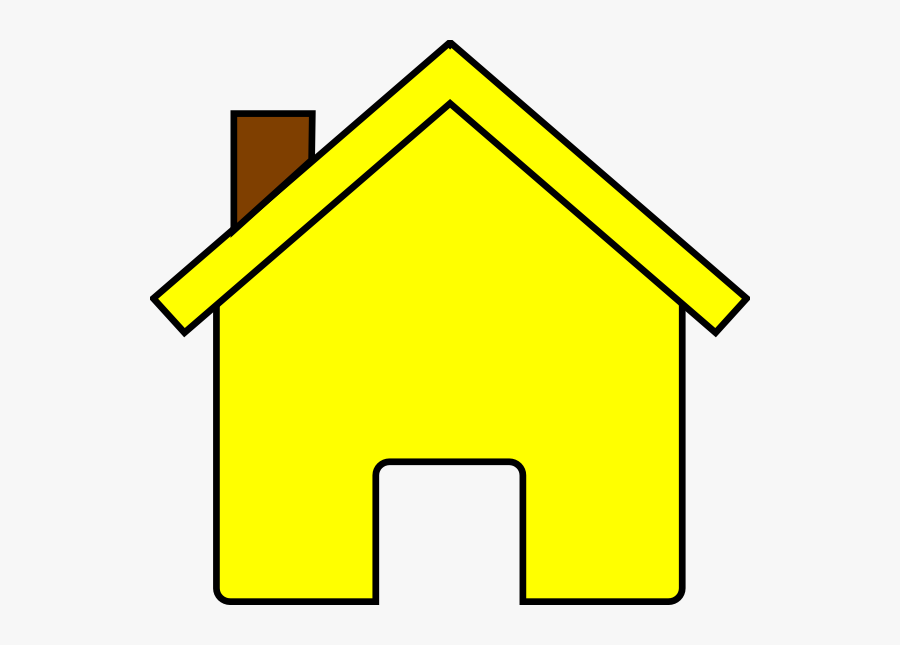Clipart Houses Yellow, Transparent Clipart
