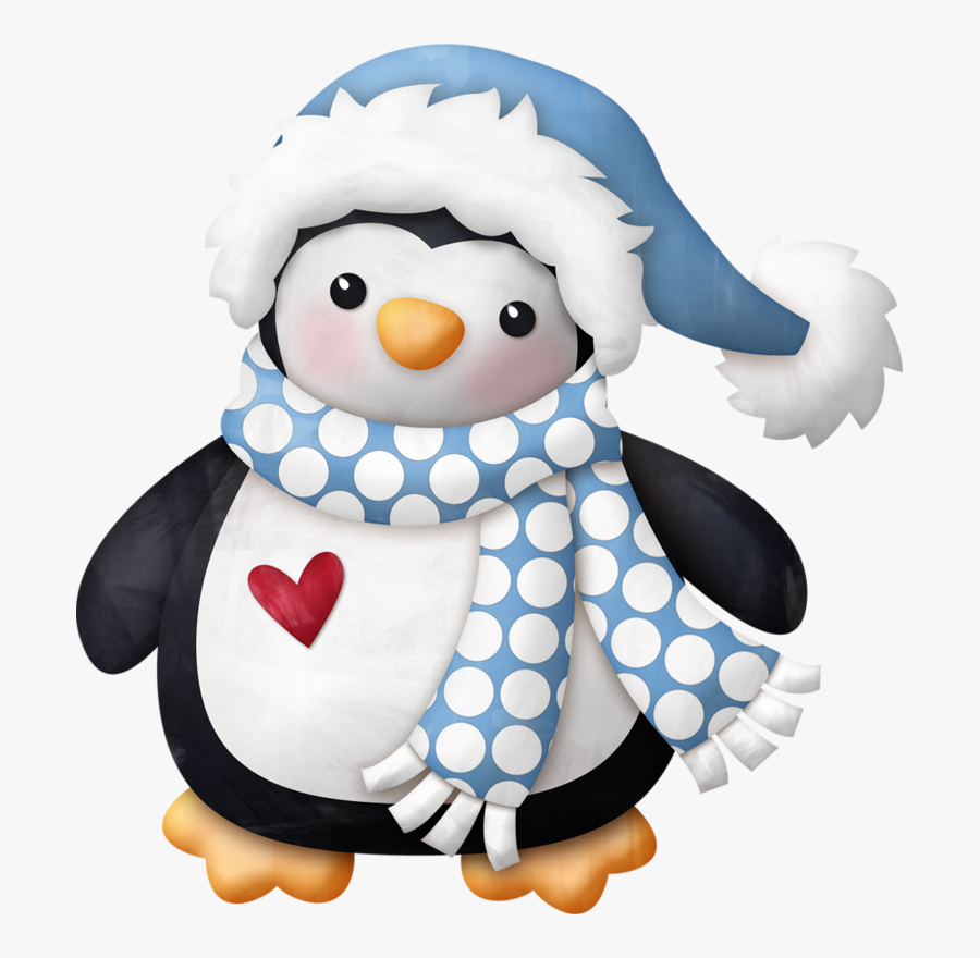 Clipart Penquin Snowball Fight - Christmas Penguin Clipart Png, Transparent Clipart