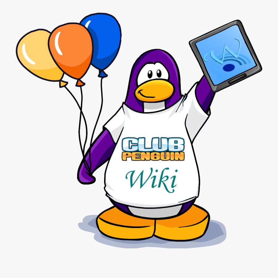 Club Penguin Wiki About - Club Penguin Happy Birthday, Transparent Clipart
