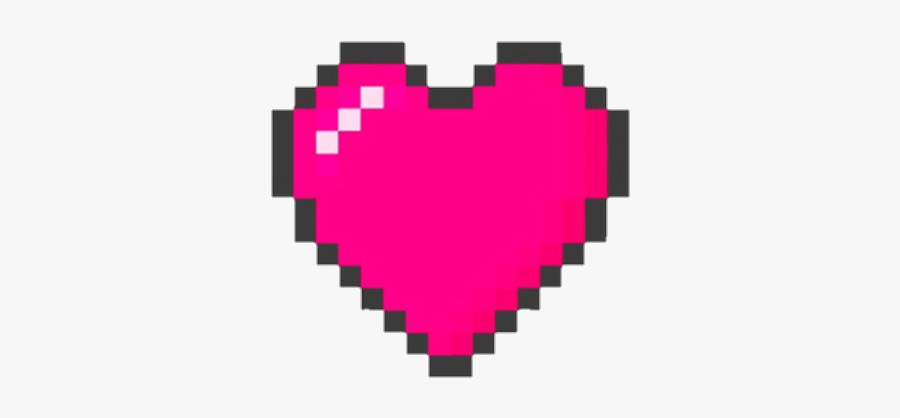 Pixels Heart Kawaii Cute Japan Kpop Aesthetic - 8 Bit Heart , Free ...