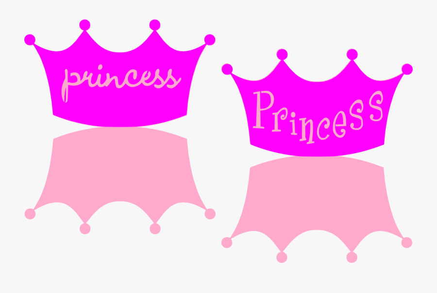 Clip Art Printable Princess Crown - Princess Crown Template, Transparent Clipart