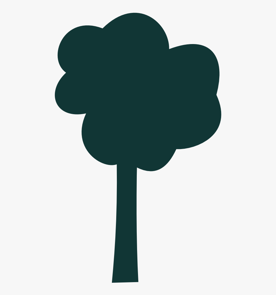 Simple Tree Outline - Simple Tree Png, Transparent Clipart