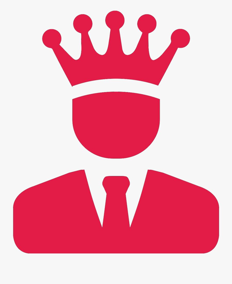 Transparent Crown Icon Png - Business Winner Icon, Transparent Clipart
