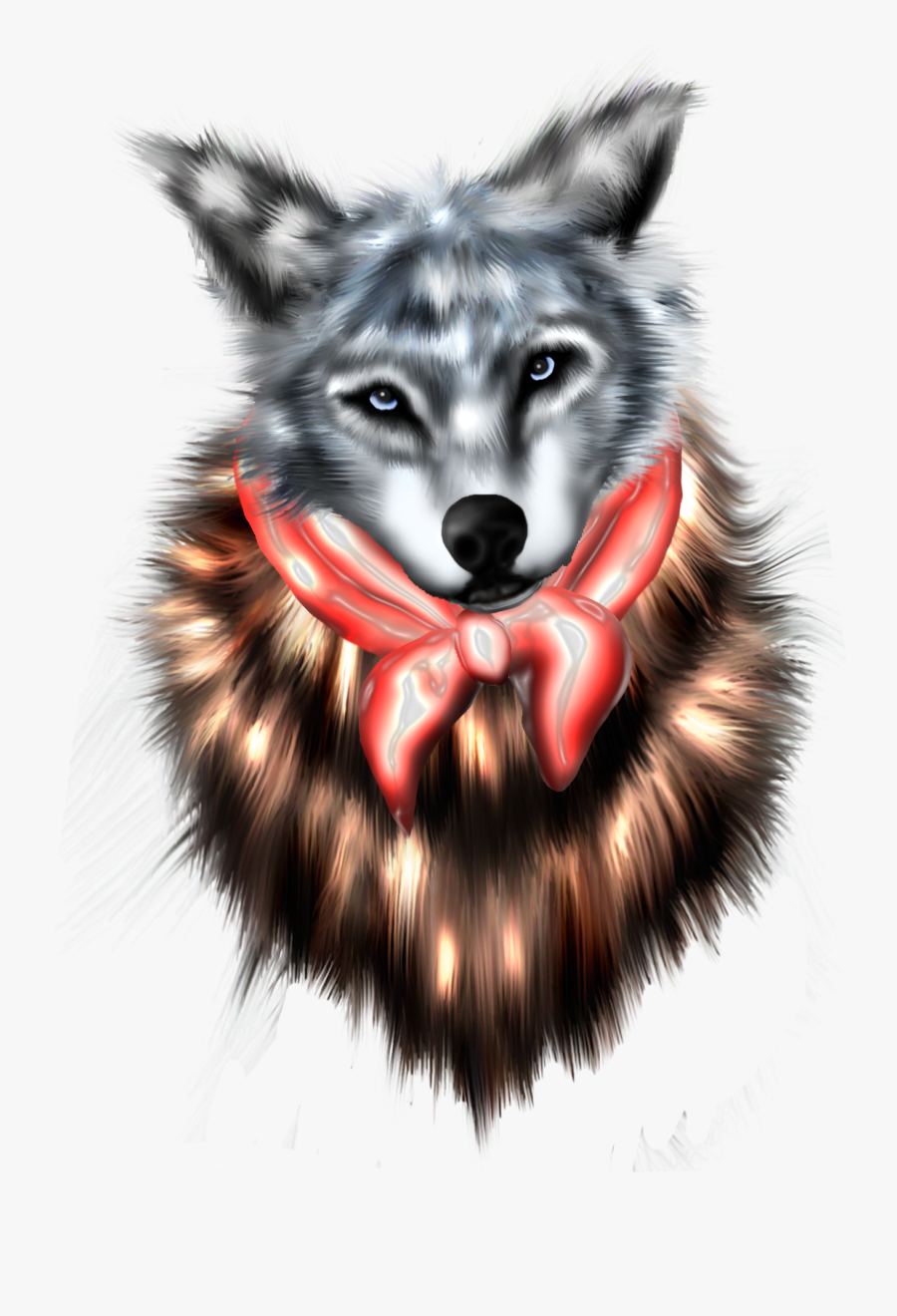 Wolf Head Png - Wolf Png Head, Transparent Clipart