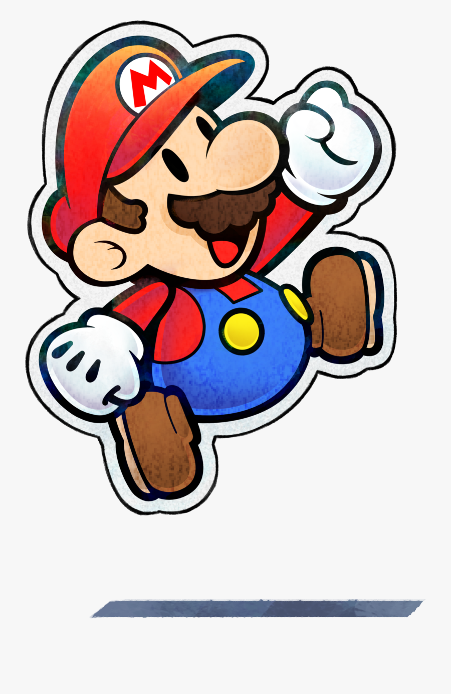 Paper Mario - Mario & Luigi Paper Jam Paper Mario, Transparent Clipart