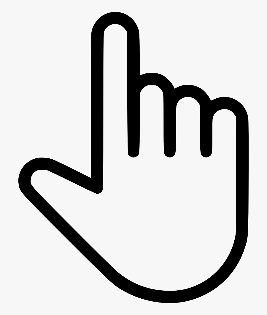 Link Select Comments Hand Fingers Together Clipart - Hand With Fingers Together Clipart, Transparent Clipart