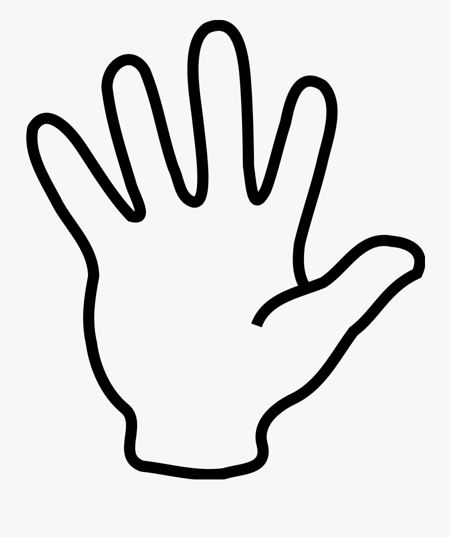 Clip Art 5 Fingers Clipart - Cartoon Hand 5 Fingers , Free Transparent ...